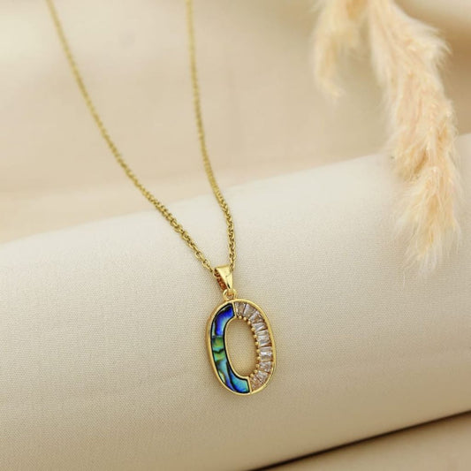 Oval Mosaic & Crystal Split